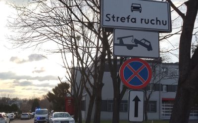 Niezastosowanie się kierowcy do znaku B-36