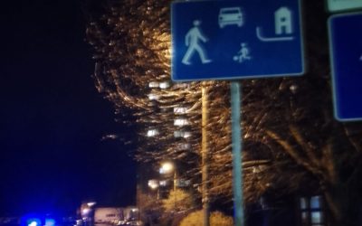 Postój pojazdem w strefie zamieszkania w miejscu do tego nie wyznaczonym
