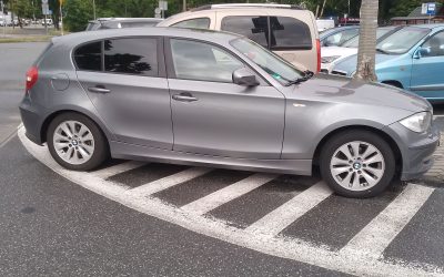 Kierowca nie zastosował się do znaku drogowego P-21