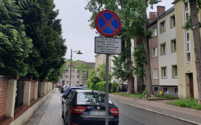 Niezastosowanie się kierowcy do znaku B-36